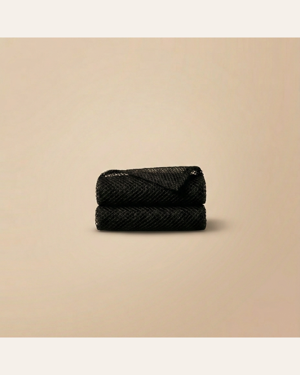 Zurié African Net Sponge — Black